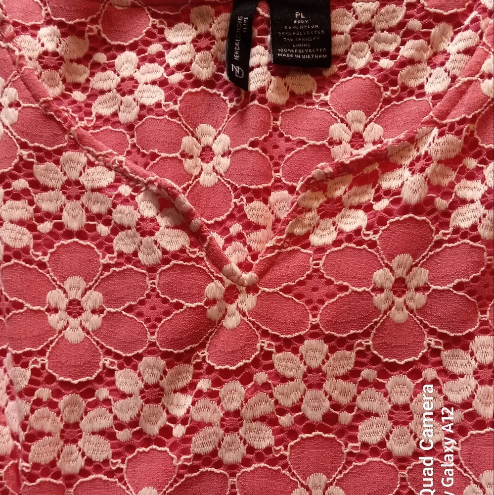 New Directions Pink and White Floral Dress - Picture 3 of 10